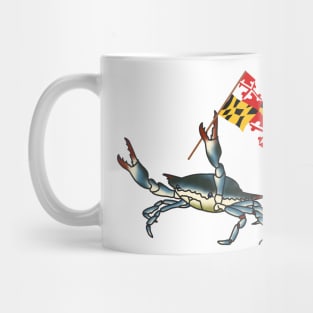 Crabby flag Mug